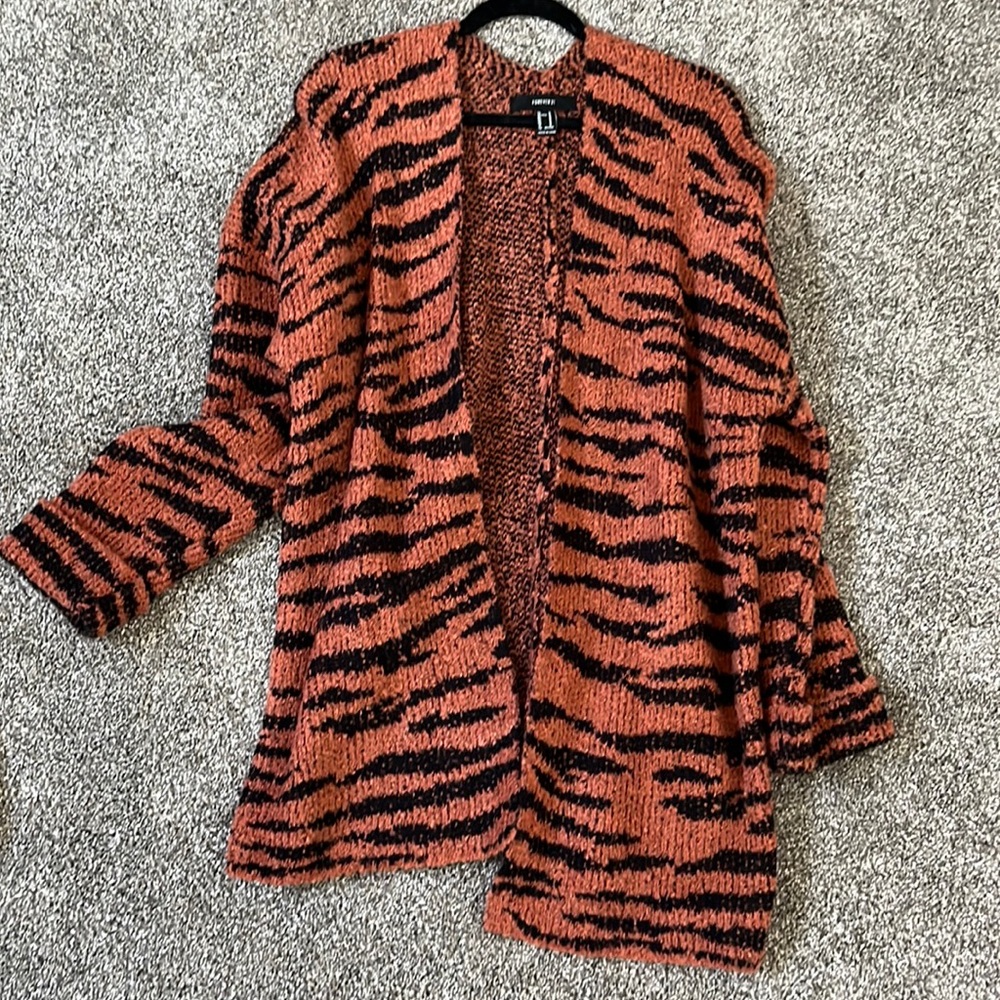 Forever 21 - Tiger Print Cardigan